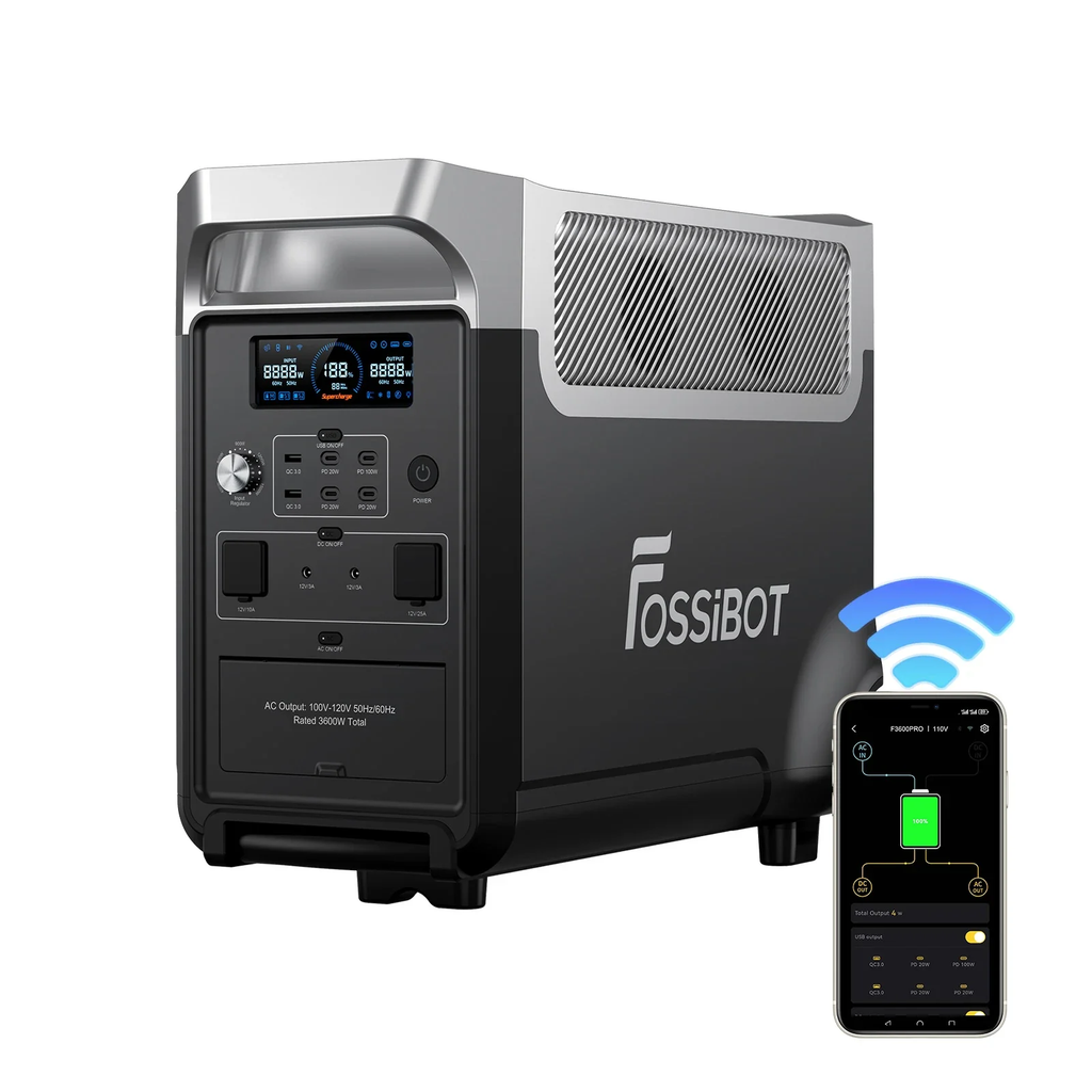 Fossibot F3600 Pro Portable Power Station | 3600W 3840Wh