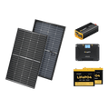 BougeRV 400 Watt 12V Rigid Solar System Kit