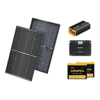 BougeRV 400 Watt 12V Rigid Solar System Kit