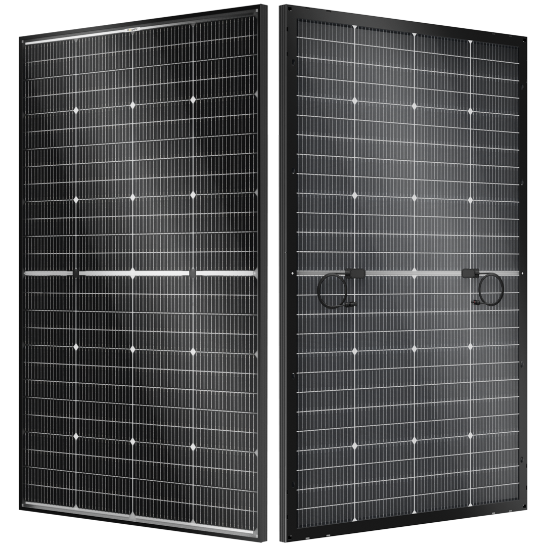 BougeRV 200 Watt bifacial solar panel
