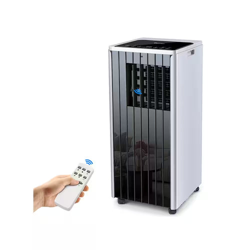 6,500 (DOE) BTU 5 in 1 Portable Air Conditioner Fan Evaporative Air Cooler with 24 H Timer Remote Control in White