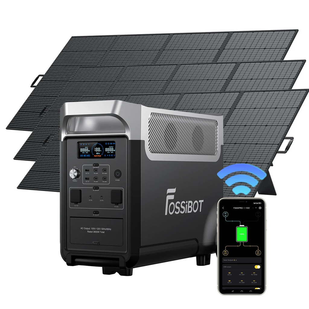 Fossibot F3600 Pro Portable Power Station | 3600W 3840Wh