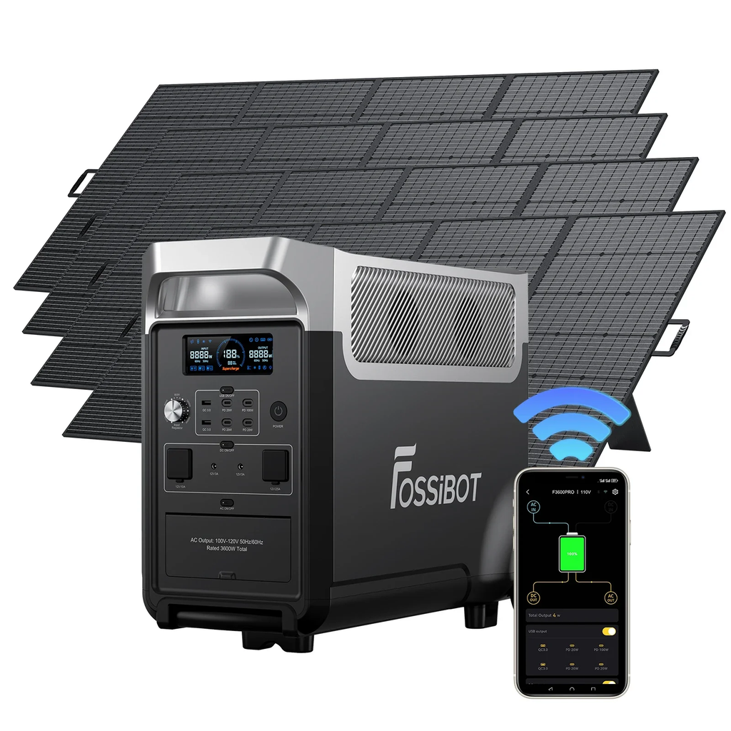 Fossibot F3600 Pro Portable Power Station | 3600W 3840Wh