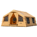 VEVOR Inflatable Tents for Camping 8-12 Person Glamping Window Tent W/ Hand Pump