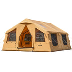VEVOR Inflatable Tents for Camping 8-12 Person Glamping Window Tent W/ Hand Pump