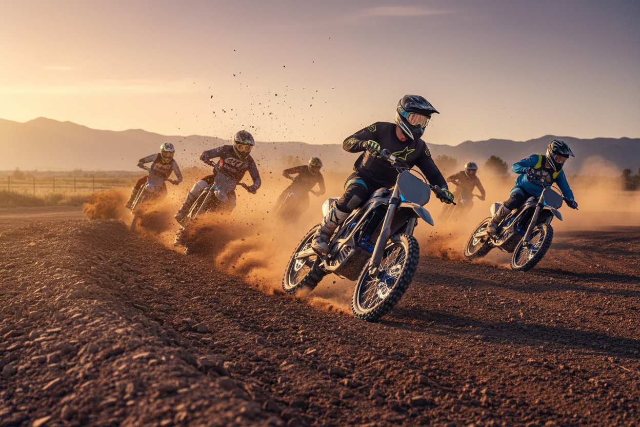 Motocross E-Bike Race